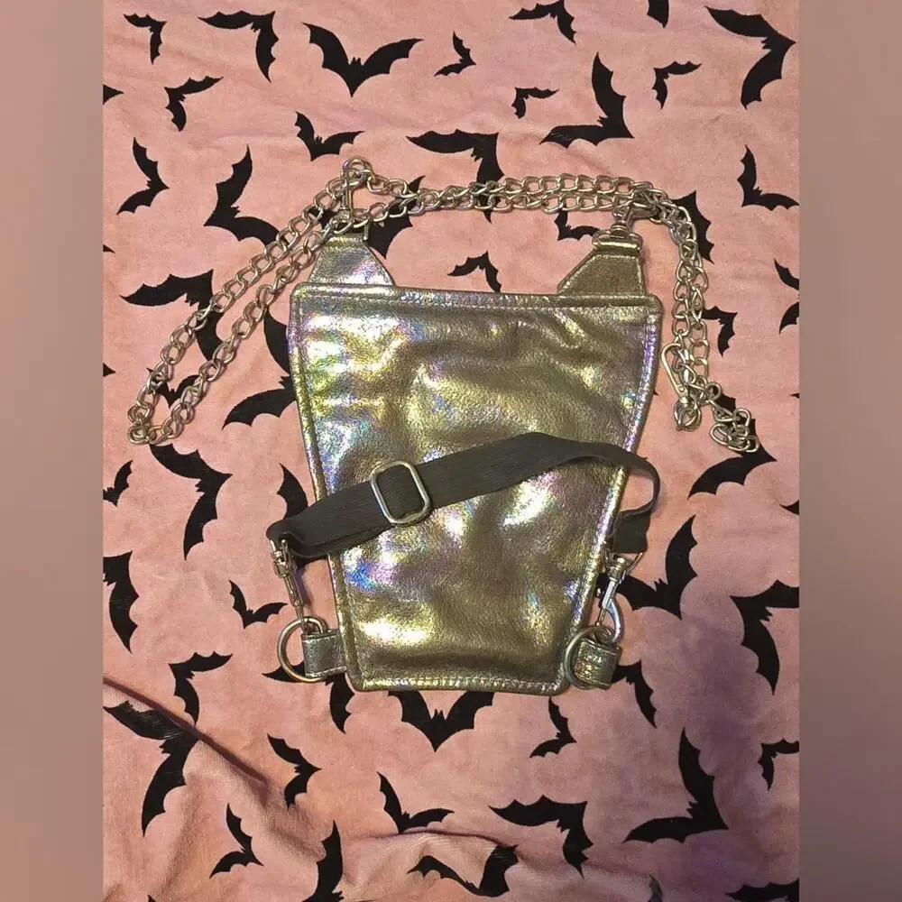 Club Exx Rainbow Raider Chain Hip Bag - Picture 2 of 5